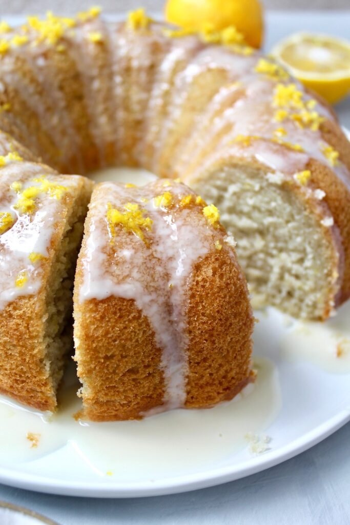 The BEST Vegan Coconut Lemon Cake