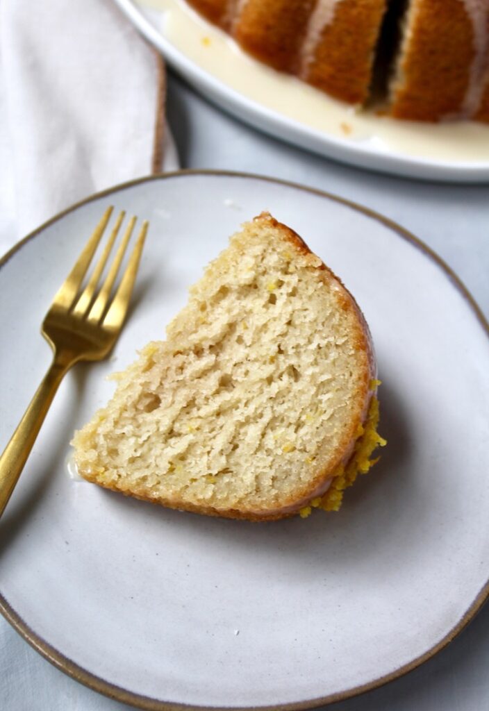 The BEST Vegan Coconut Lemon Cake