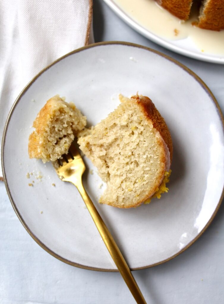 The BEST Vegan Coconut Lemon Cake