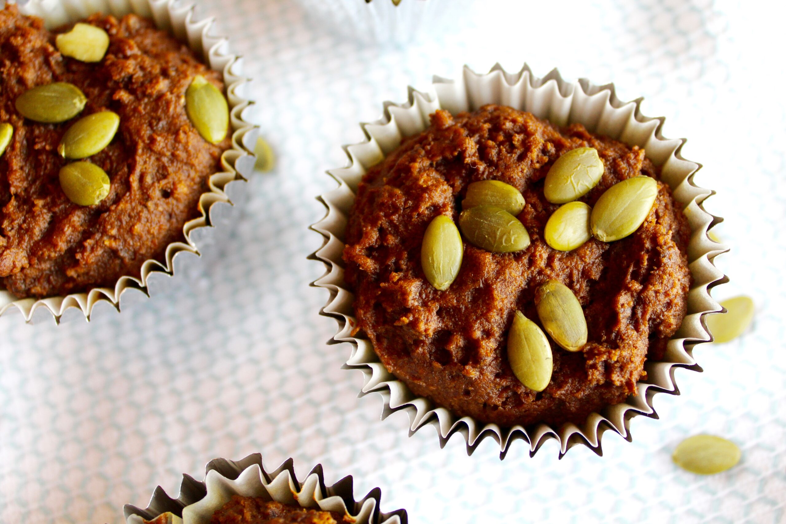 Pumpkin Gingerbread Muffins