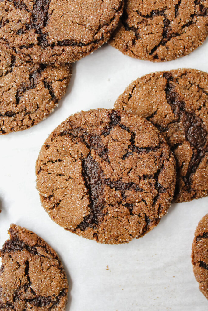 close up of a cookie