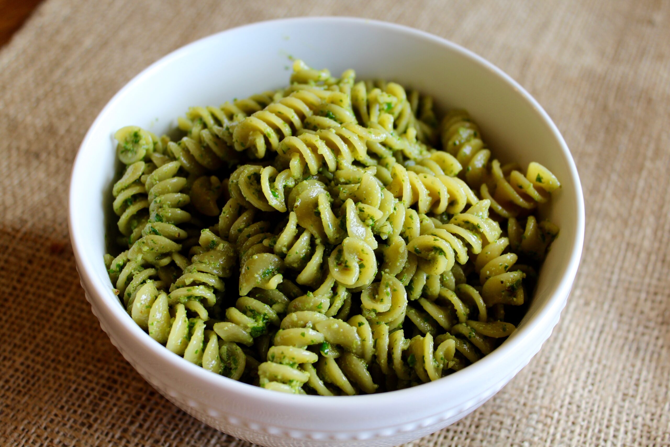 Kale & Walnut Pesto Pasta