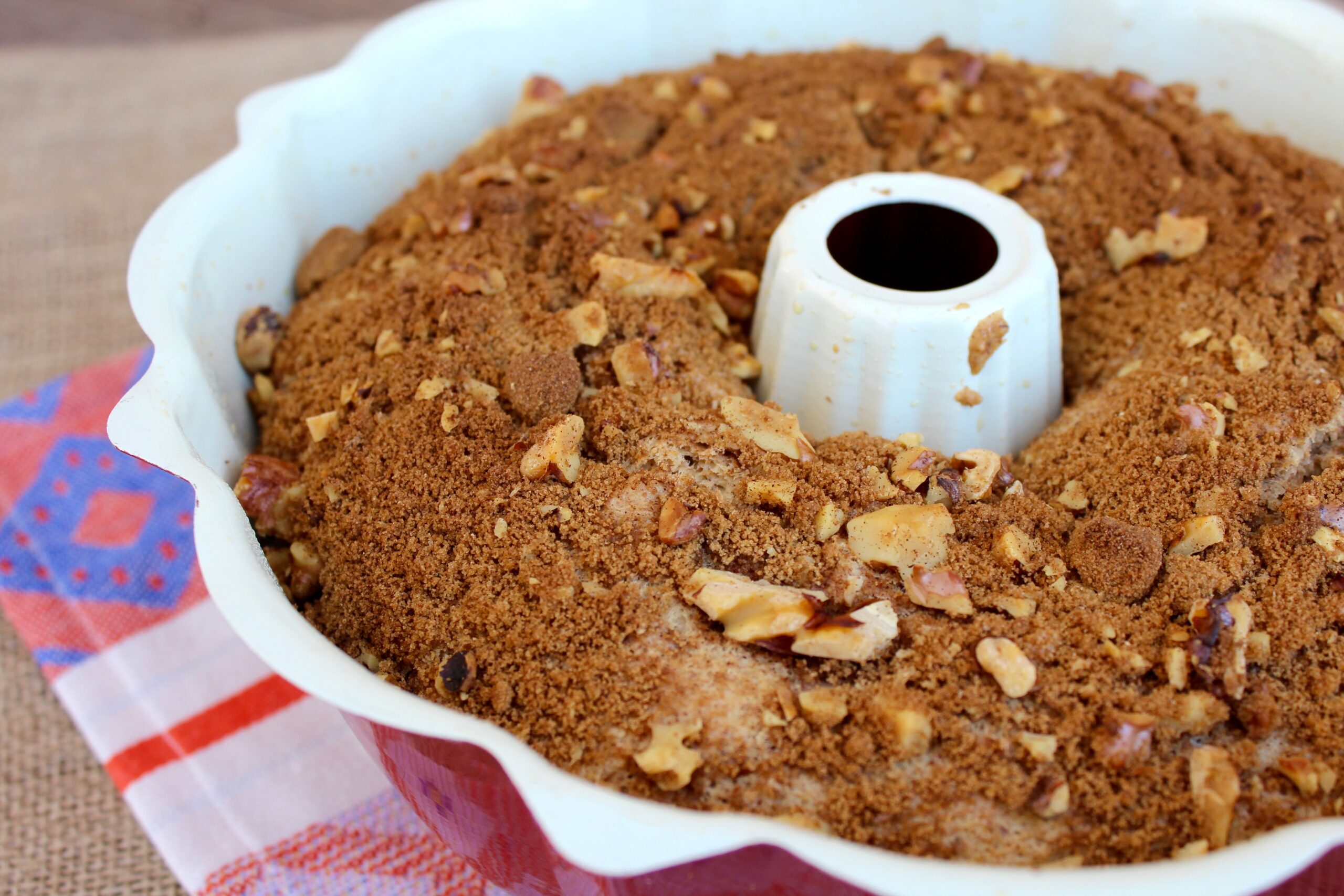 Cinnamon Crumble Coffee Cake