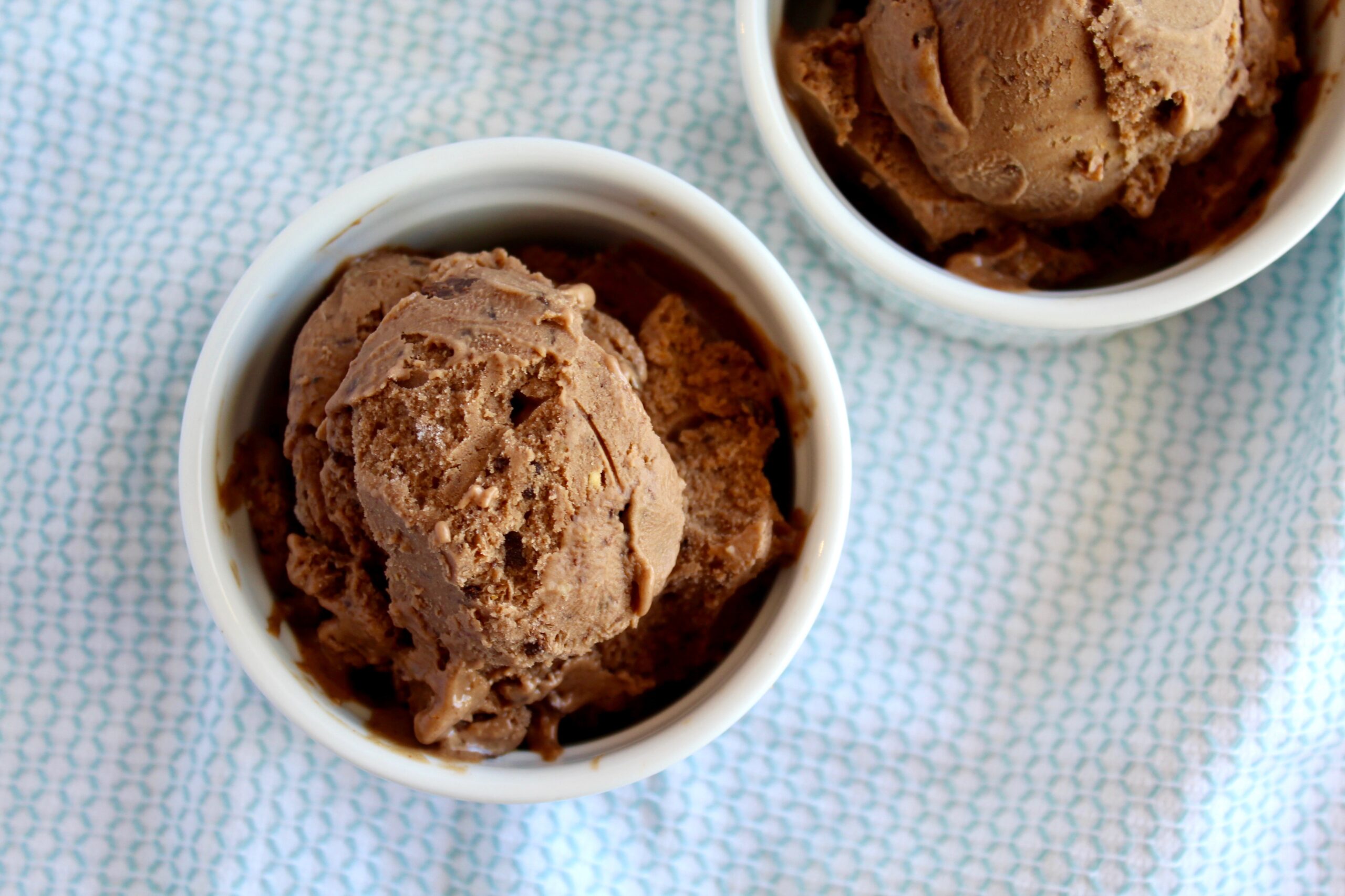 Chocolate Peanut Butter Banana Ice Cream