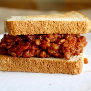 Crockpot Lentil Sloppy Joes