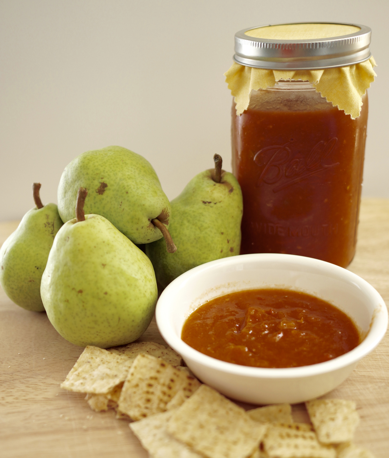 Sweet & Spicy Pear Salsa