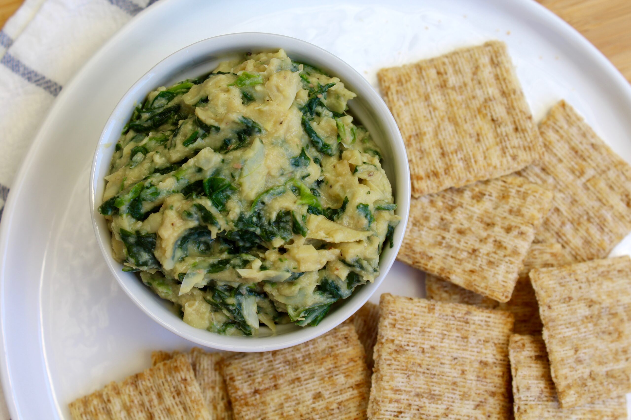 Vegan Spinach Artichoke Dip