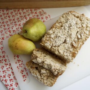 Cinnamon Pear Bread