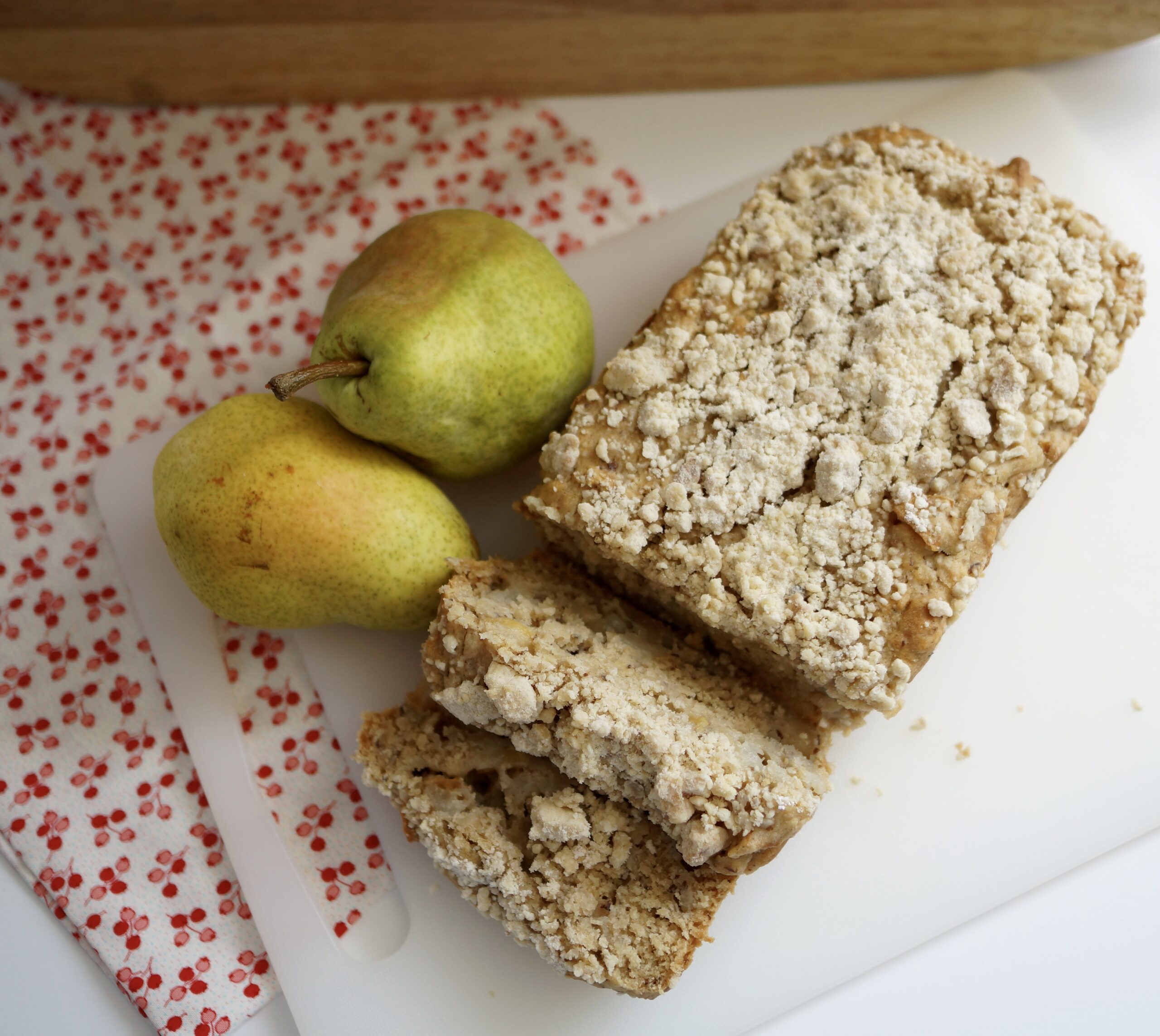 Cinnamon Pear Bread