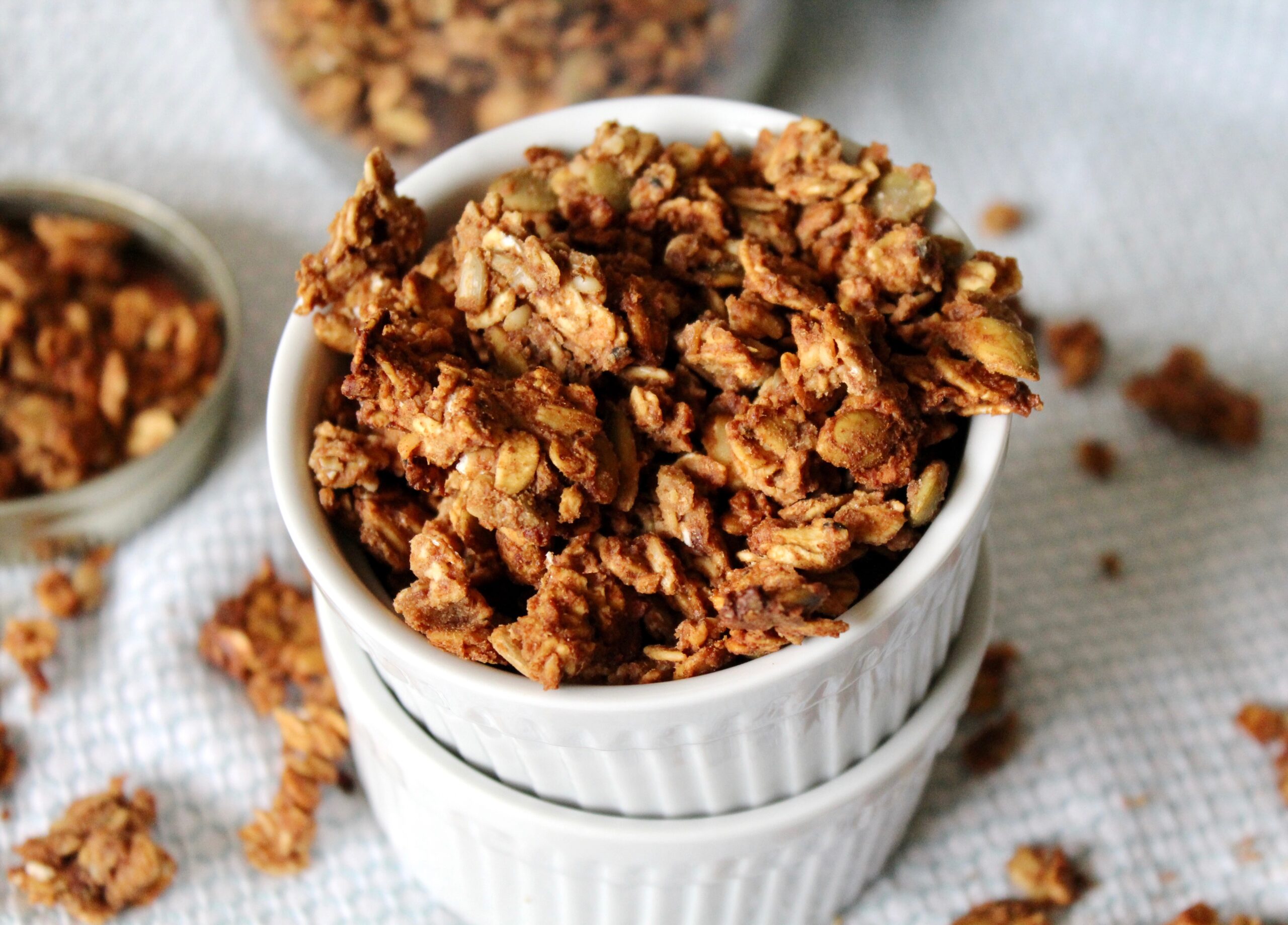 Date Sweetened Oil-Free Granola