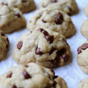 The BEST Vegan Chocolate Chip Cookies