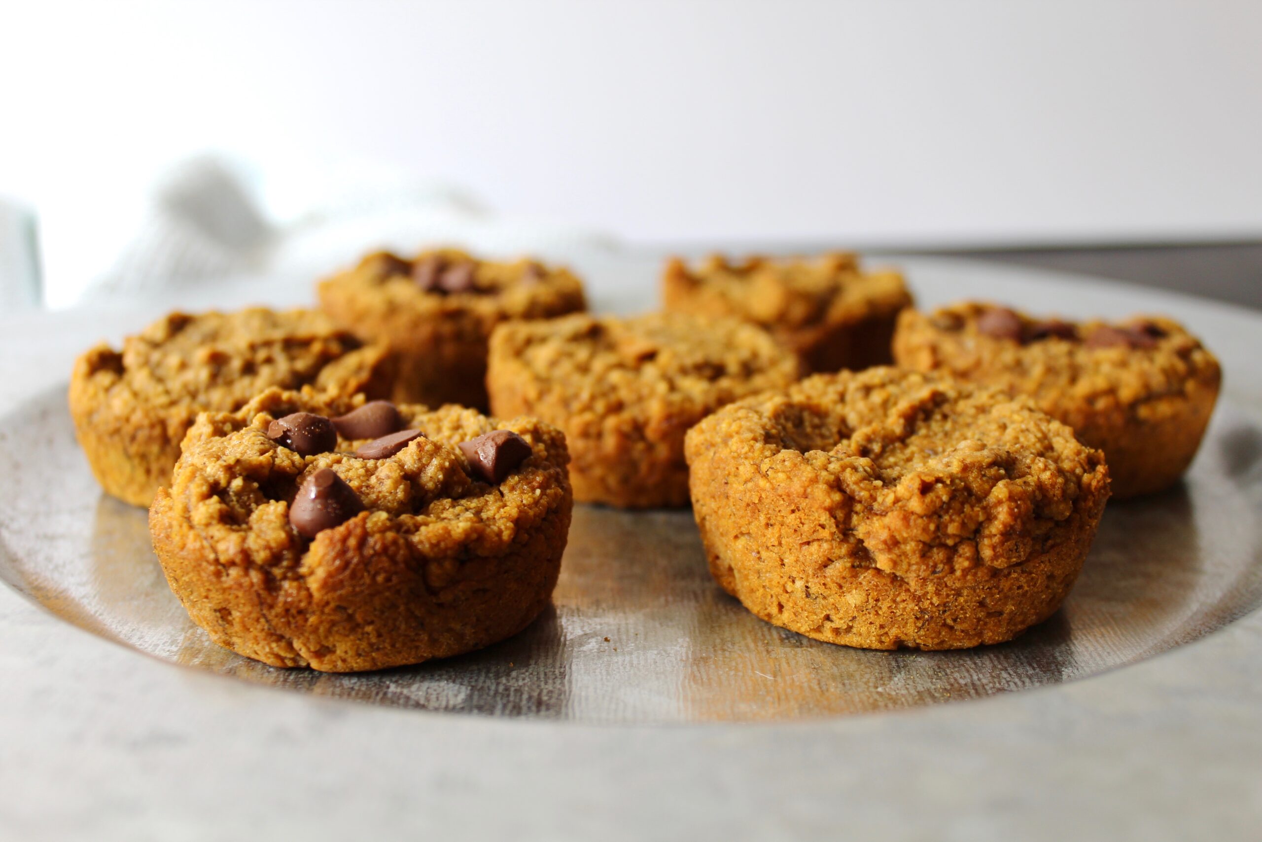 Healthy Vegan/GF Pumpkin Banana Muffins