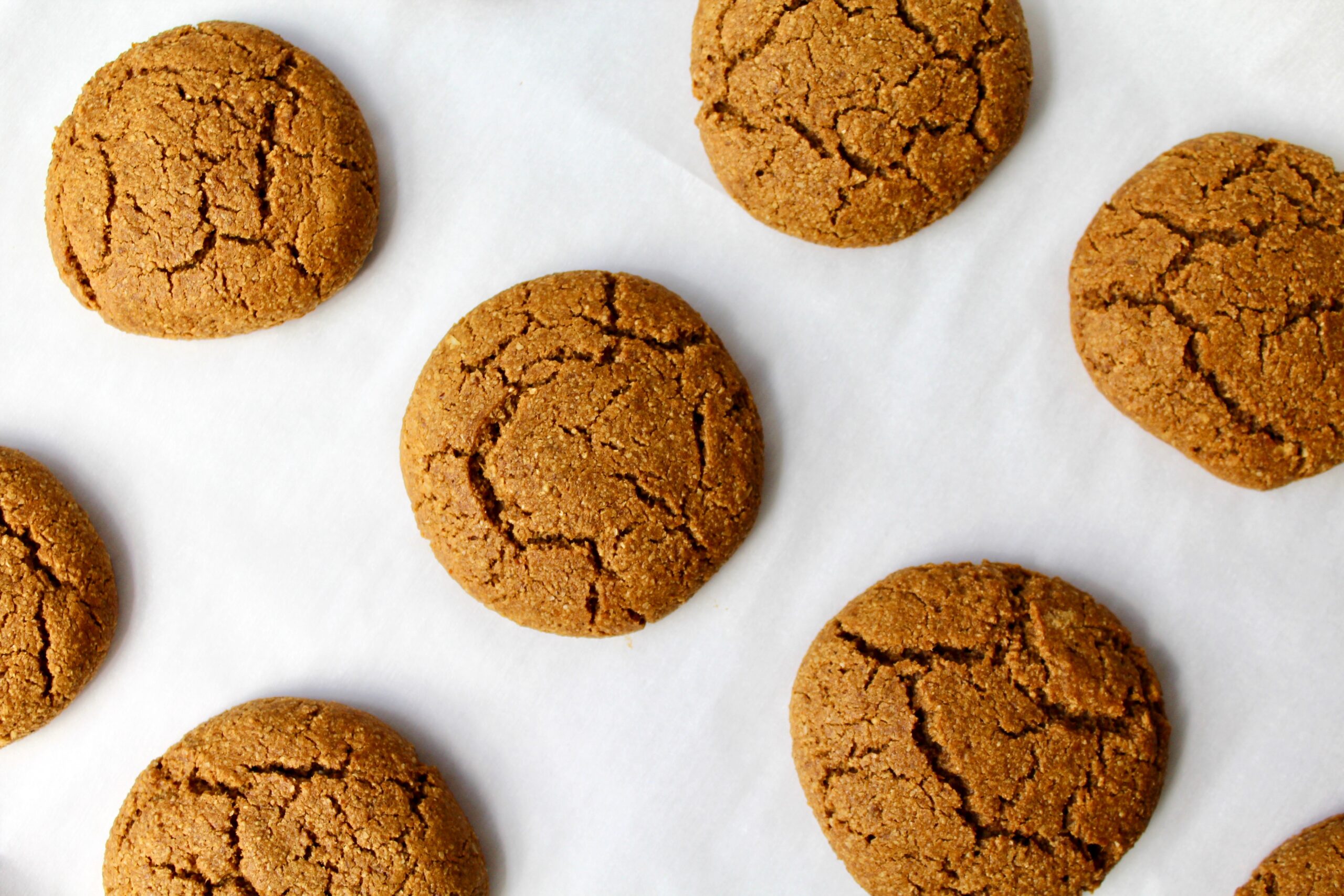 Soft Vegan Pumpkin Gingersnap Cookies