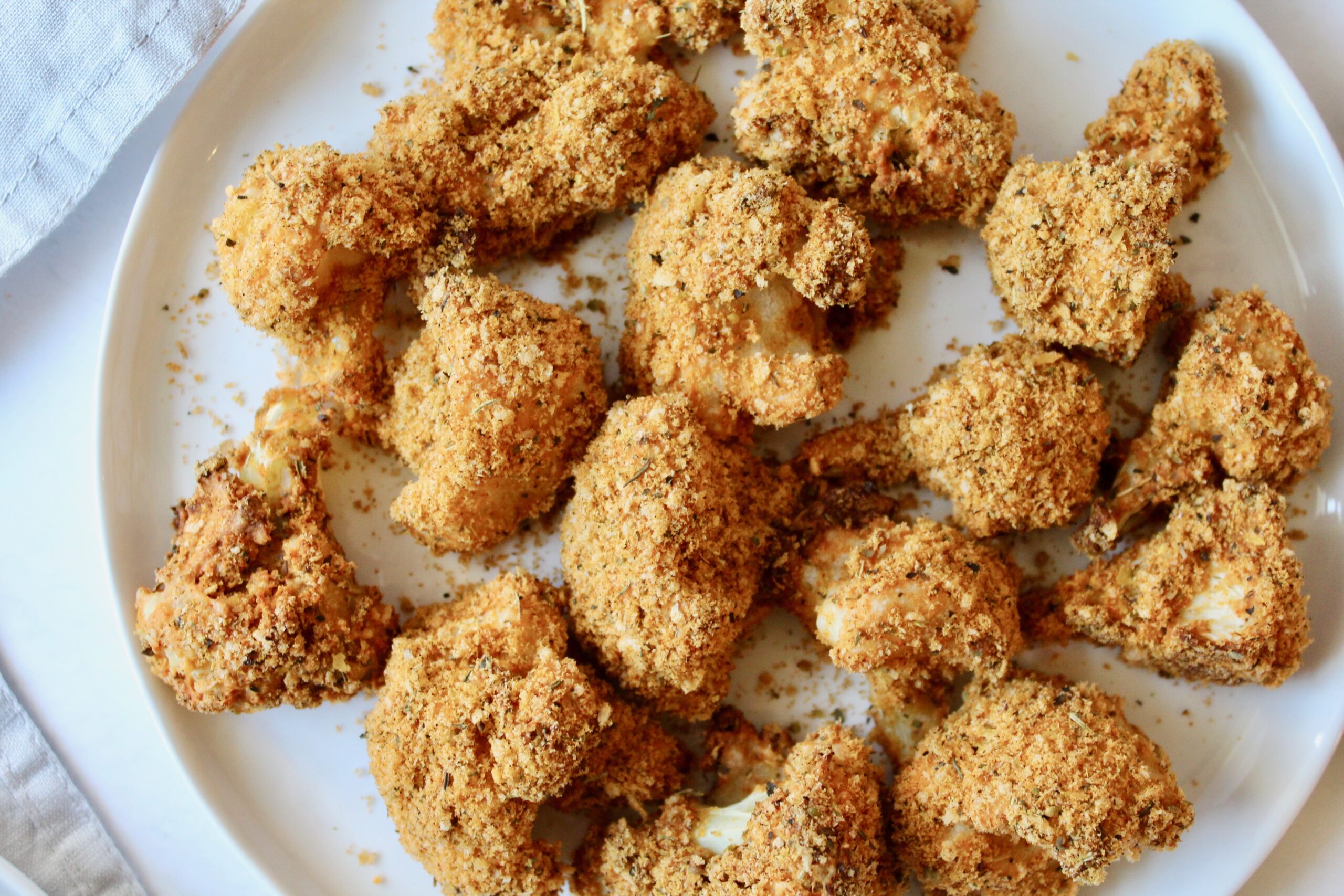 Crispy Cauliflower Poppers