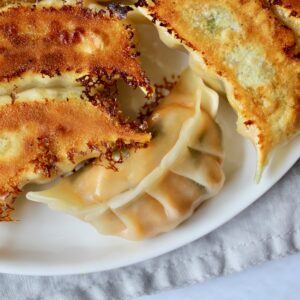 Kimchi Tofu Potstickers