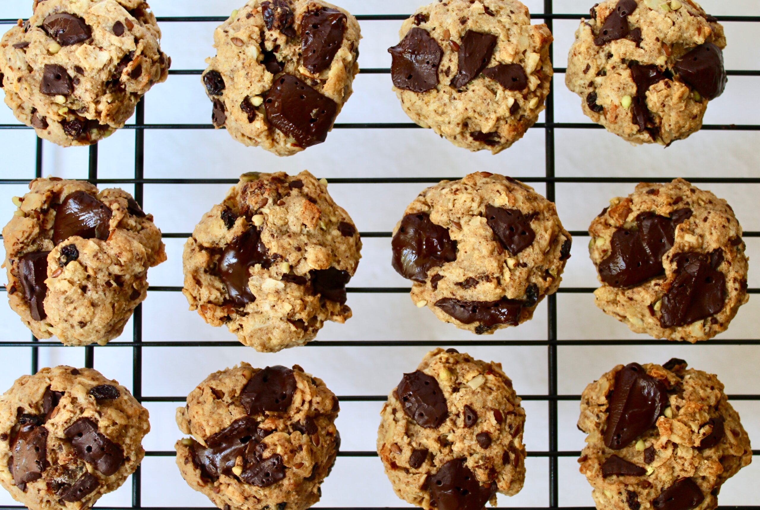 Muesli Chocolate Chunk Anytime Cookies