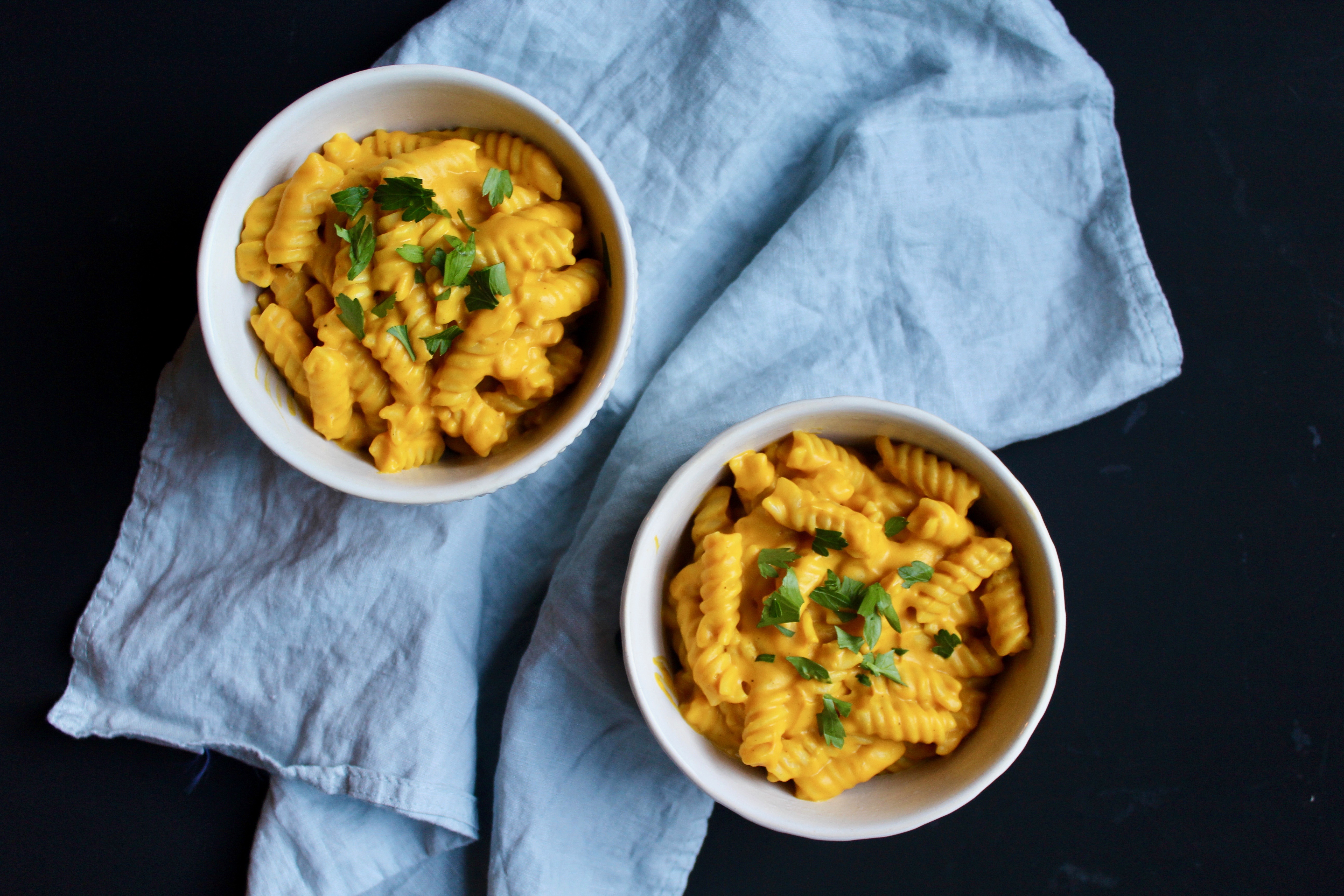 Creamiest Butternut Squash Mac and Cheese (vegan, gluten-free)