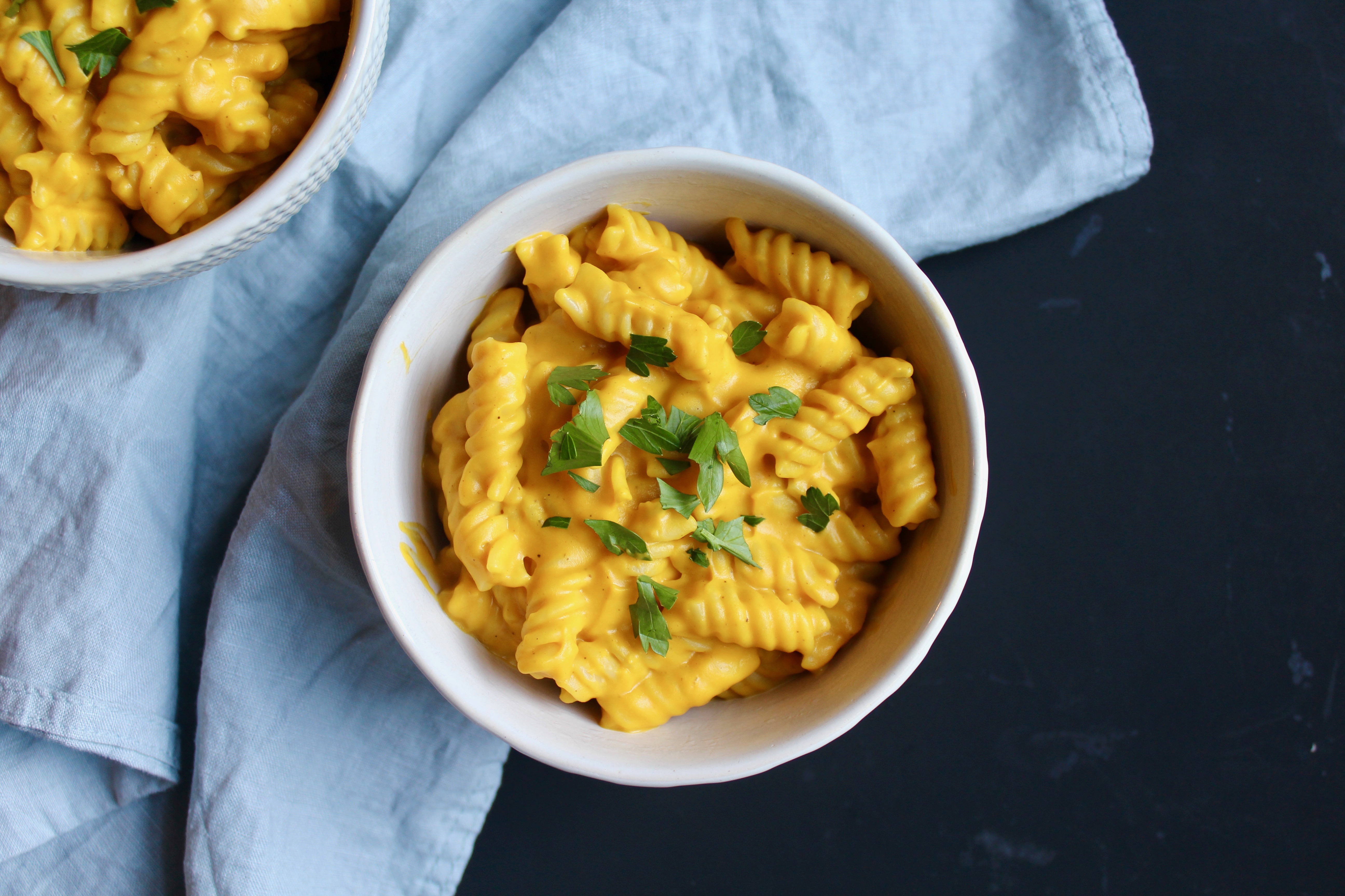 Creamiest Butternut Squash Mac and Cheese (vegan, gluten-free)