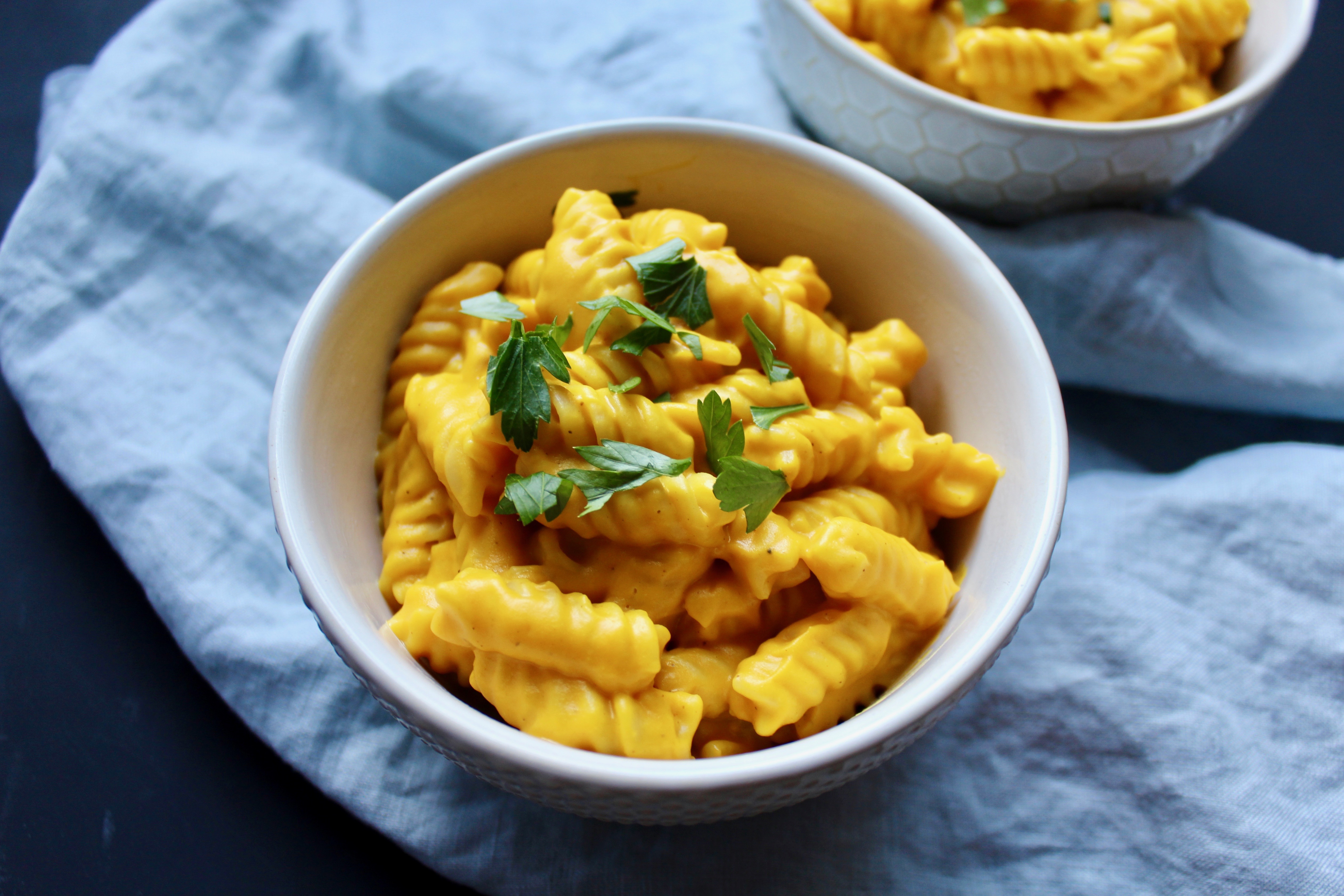 Creamiest Butternut Squash Mac and Cheese (vegan, gluten-free)