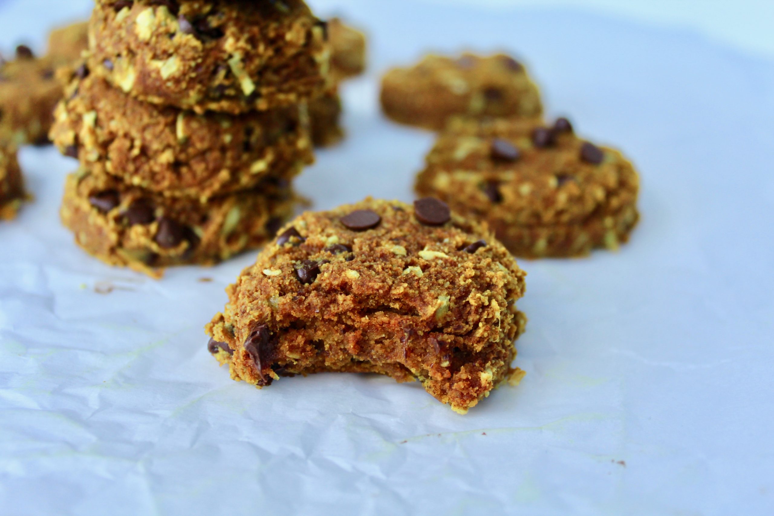 One Bowl Healthy Golden Milk Cookies (vegan, gluten-free, paleo)