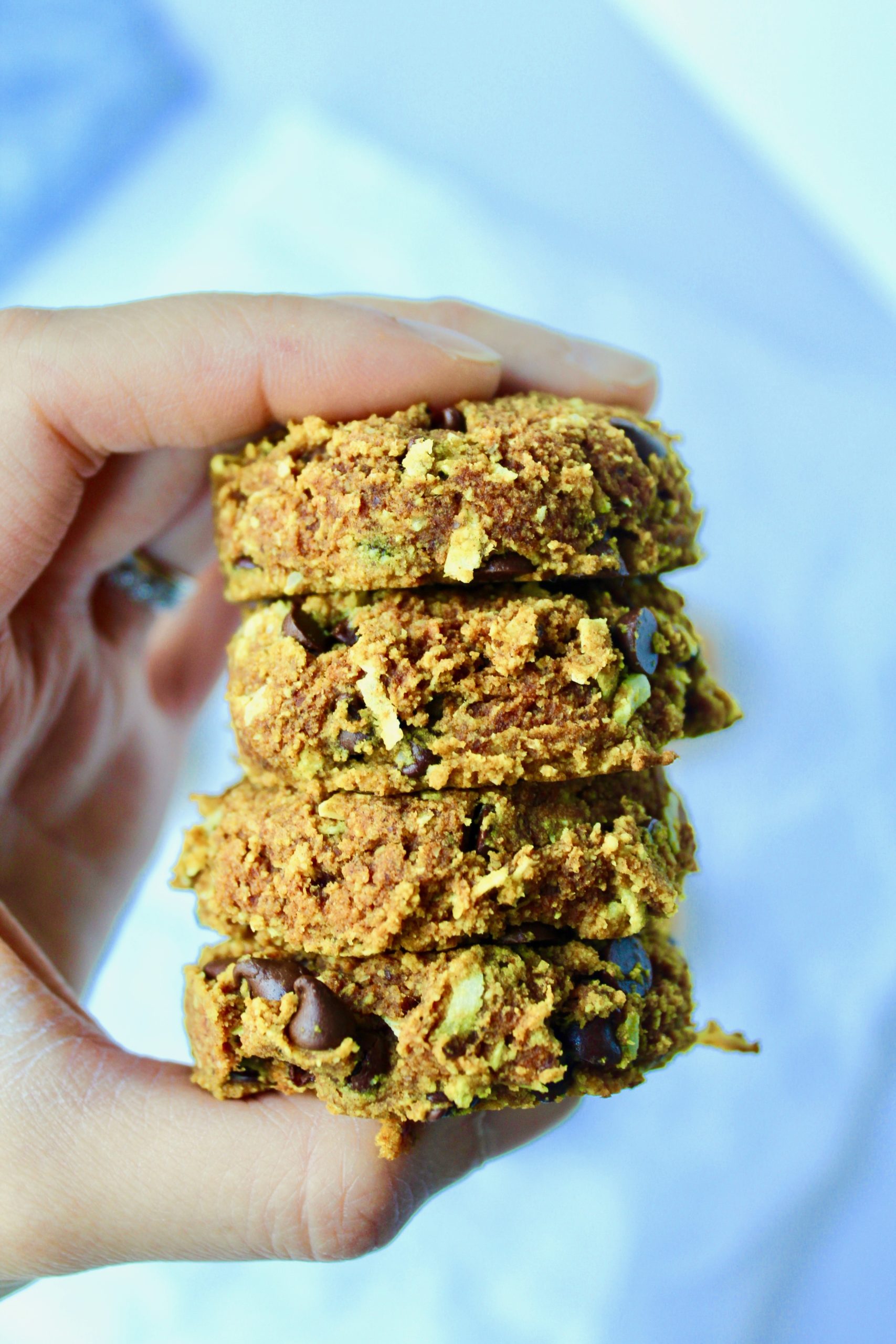 One Bowl Healthy Golden Milk Cookies (vegan, gluten-free, paleo)