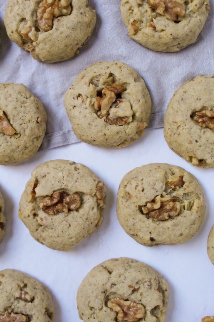 overview shot of cookies