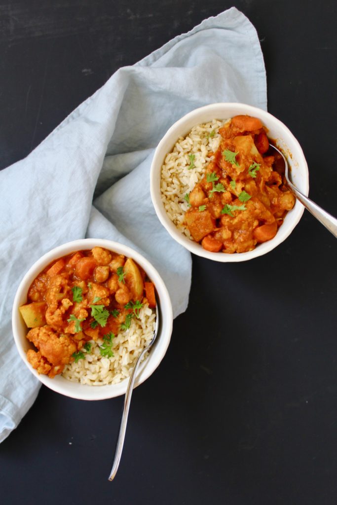 Best Vegetable Korma (vegan, gluten-free)