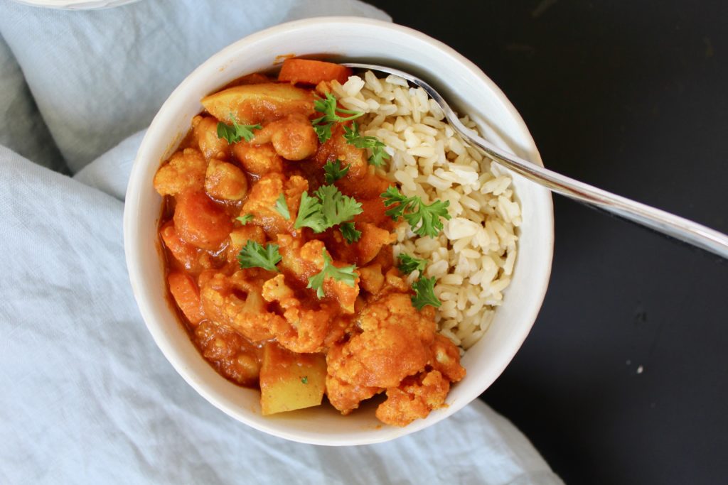 Best Vegetable Korma (vegan, gluten-free)