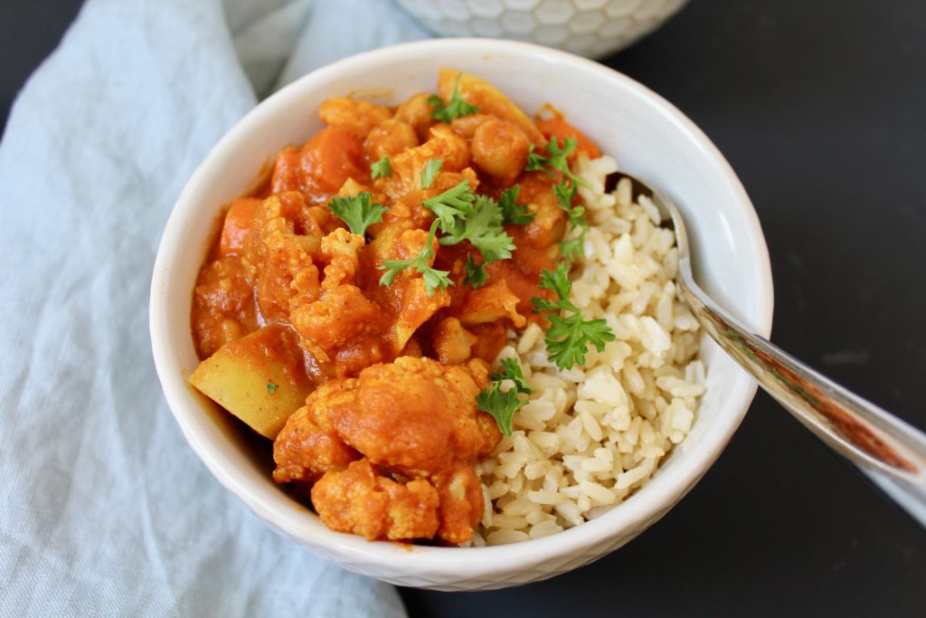 Best Vegetable Korma (vegan, gluten-free)