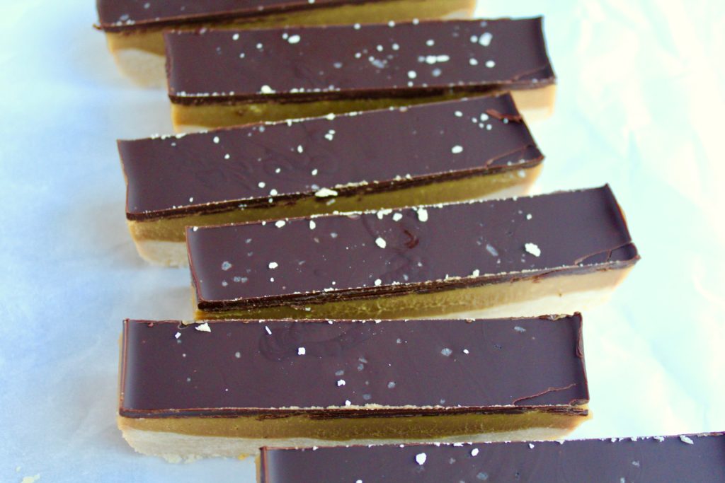 Best Healthy Twix Bars (vegan, gluten-free, refined sugar free)