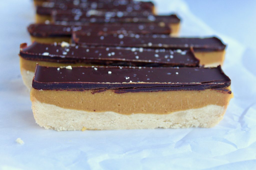 Best Healthy Twix Bars (vegan, gluten-free, refined sugar free)