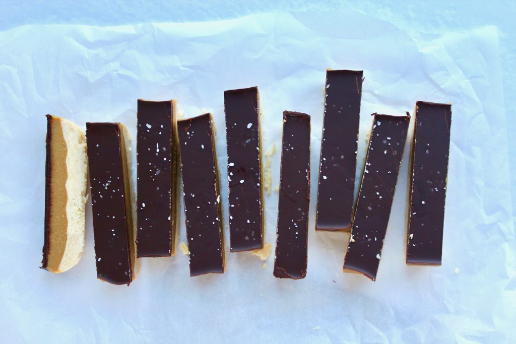 Best Healthy Twix Bars (vegan, gluten-free, refined sugar free)