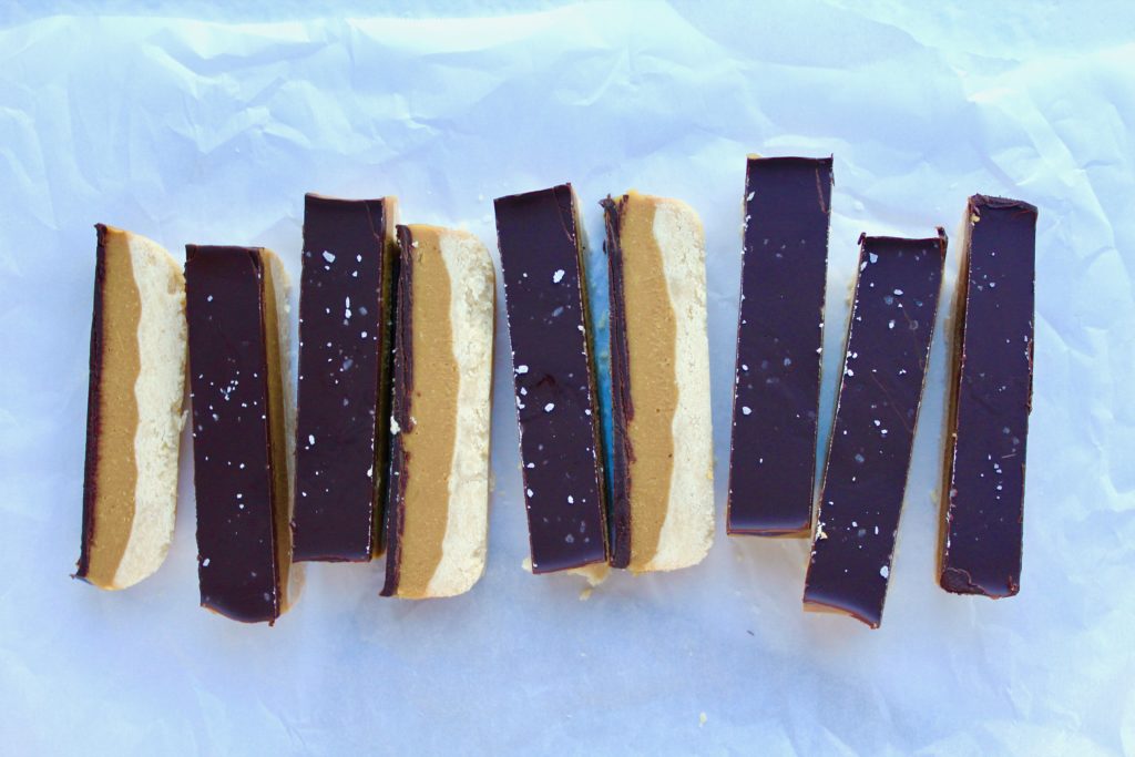 Best Healthy Twix Bars (vegan, gluten-free, refined sugar free)