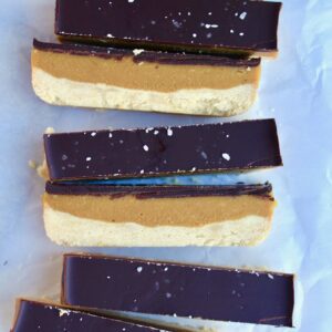 Best Healthy Twix Bars (vegan, gluten-free, refined sugar free)