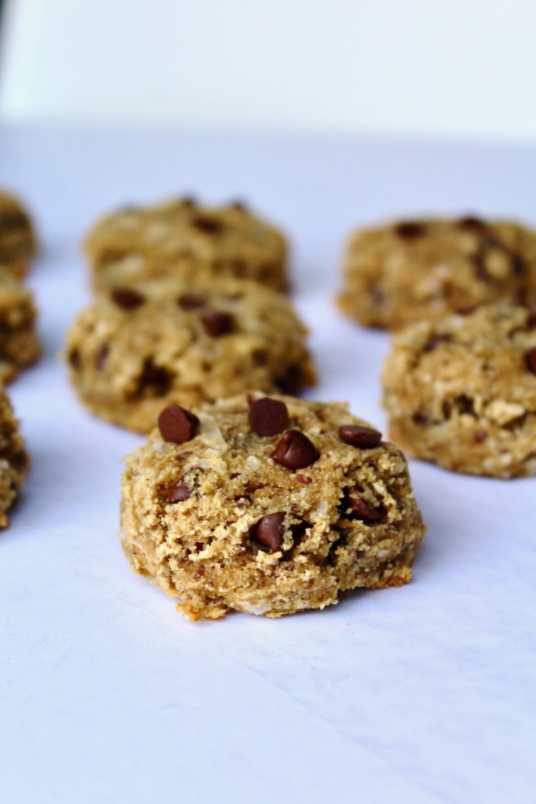 Coconut Banana Muffin Top Cookies (vegan, gluten-free, paleo)