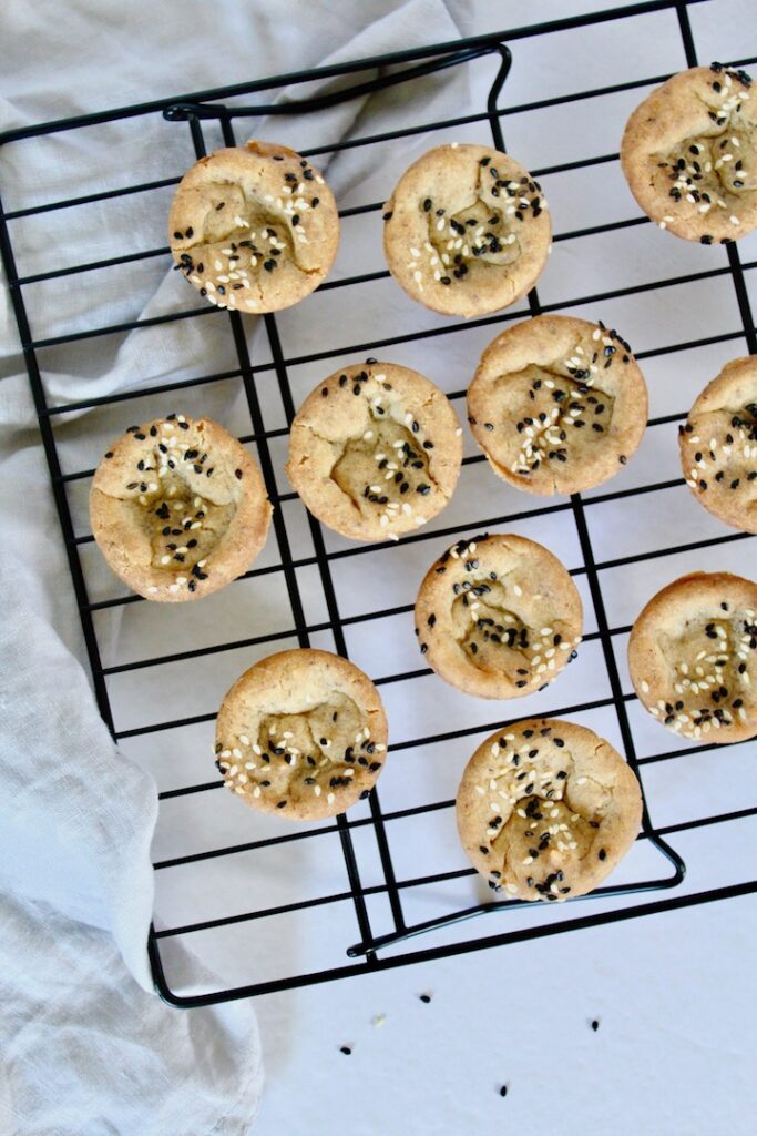 Easy Mini Butter Mochi Muffins (vegan, gluten-free)