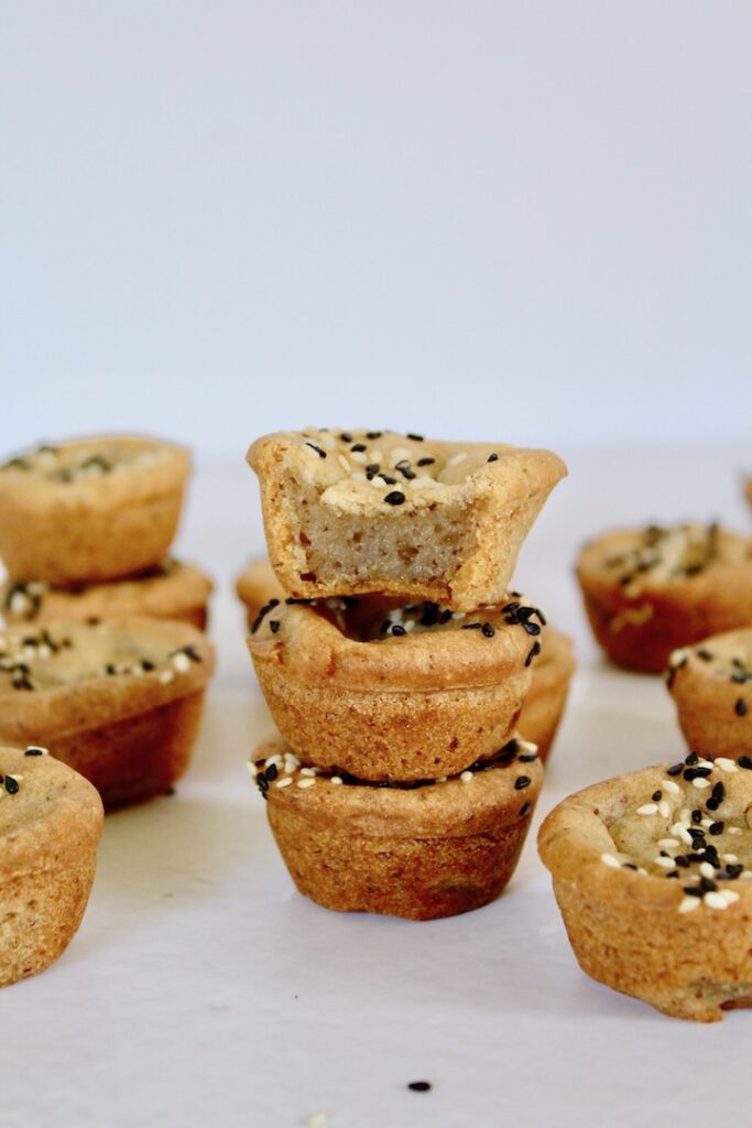 Easy Mini Butter Mochi Muffins (vegan, gluten-free)