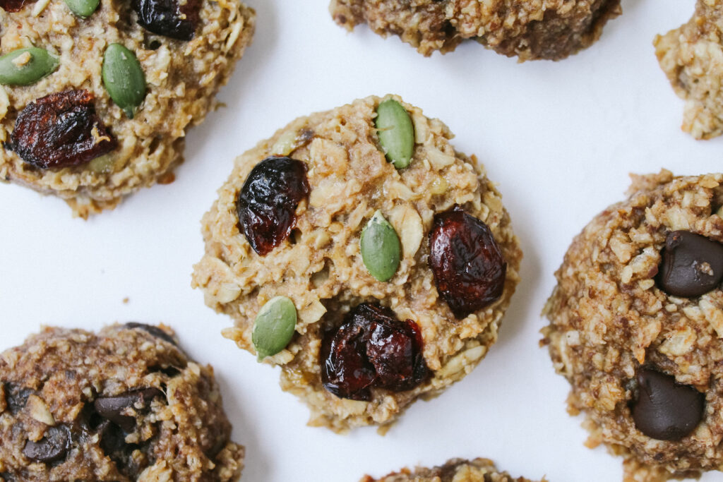 Easy 3-Ingredient Banana Breakfast Cookies (vegan, gluten-free, oil-free, no added sugar)