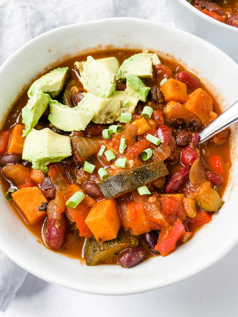 Best Hearty Vegetarian Chili (vegan, gluten-free)