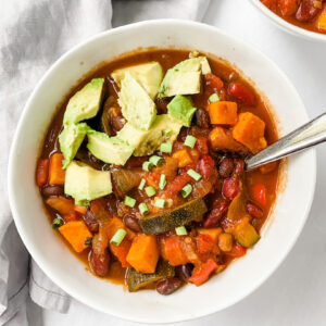 Best Hearty Vegetarian Chili (vegan, gluten-free)