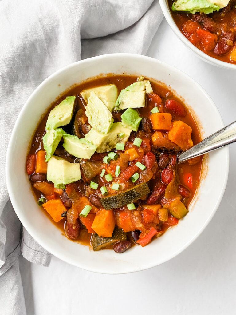 Best Hearty Vegetarian Chili (vegan, gluten-free)