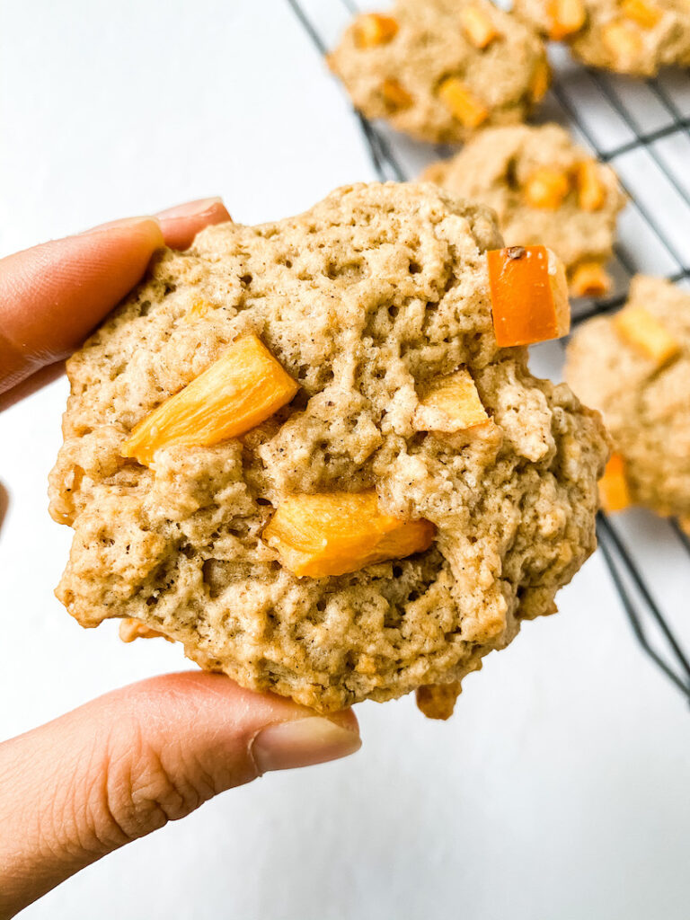 Vegan Persimmon Cinnamon Scuffins (scone muffins)