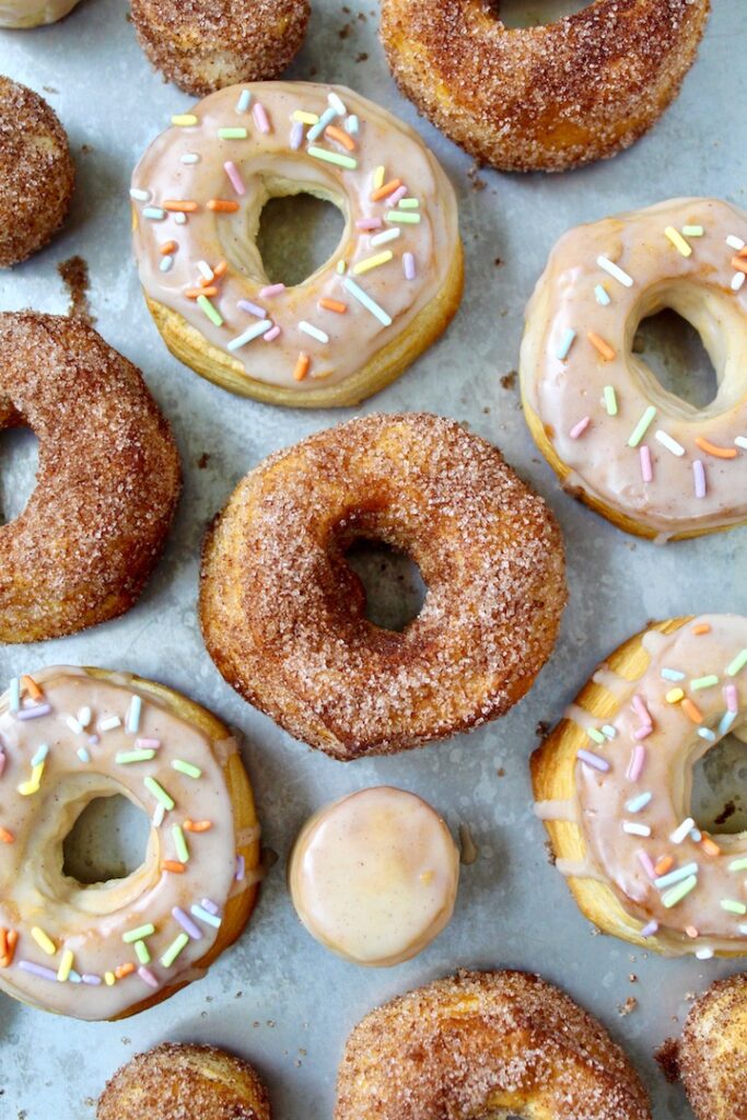 Shortcut Air Fryer Donuts (vegan)