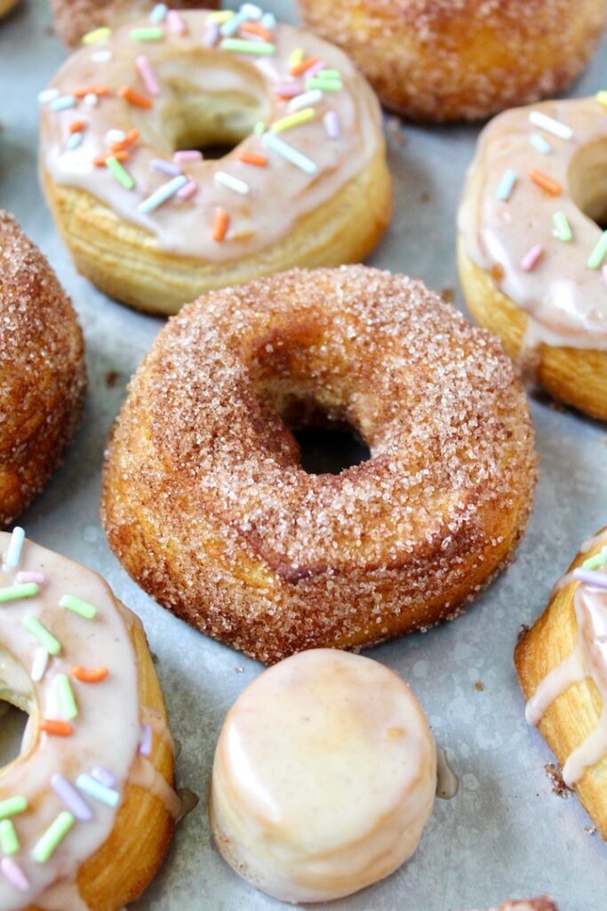 Shortcut Air Fryer Donuts (vegan)