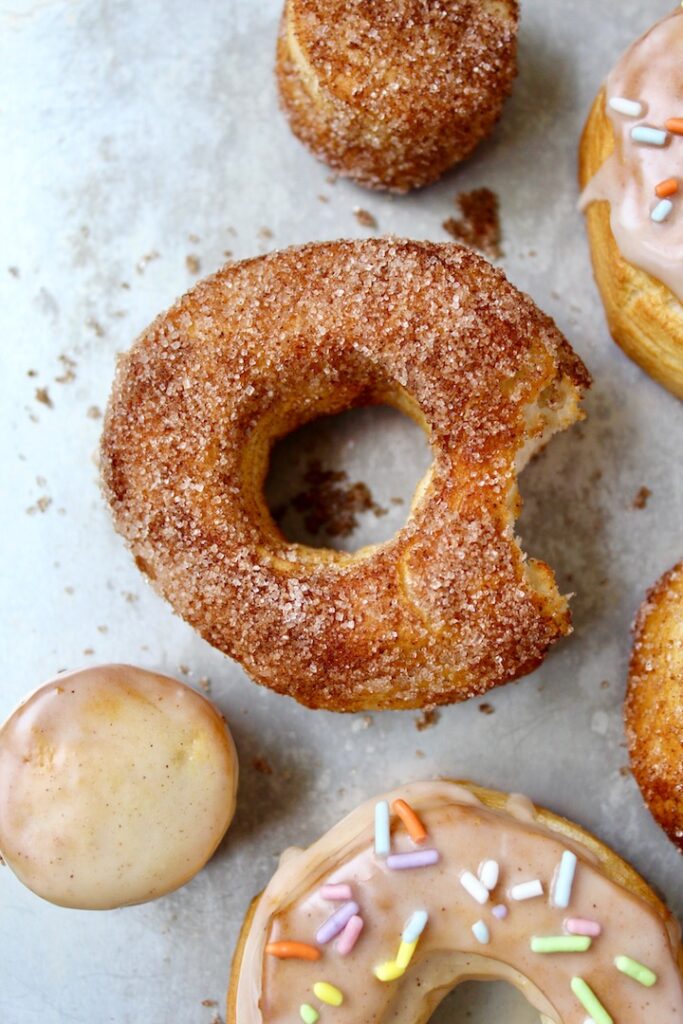 Shortcut Air Fryer Donuts (vegan)