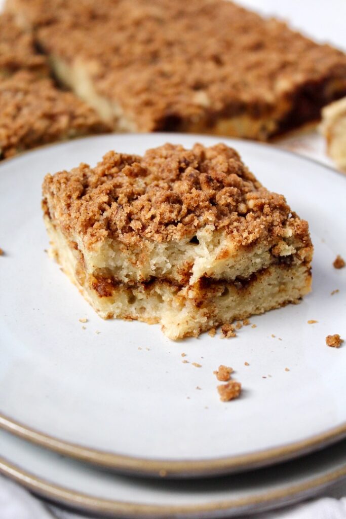 Vegan Coffee Cake with Cinnamon Streusel 