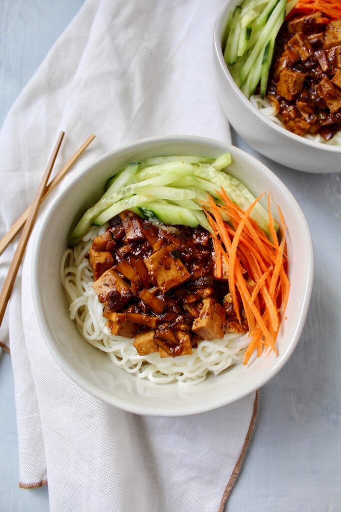 Vegan Zha Jiang Mian 炸醬麵