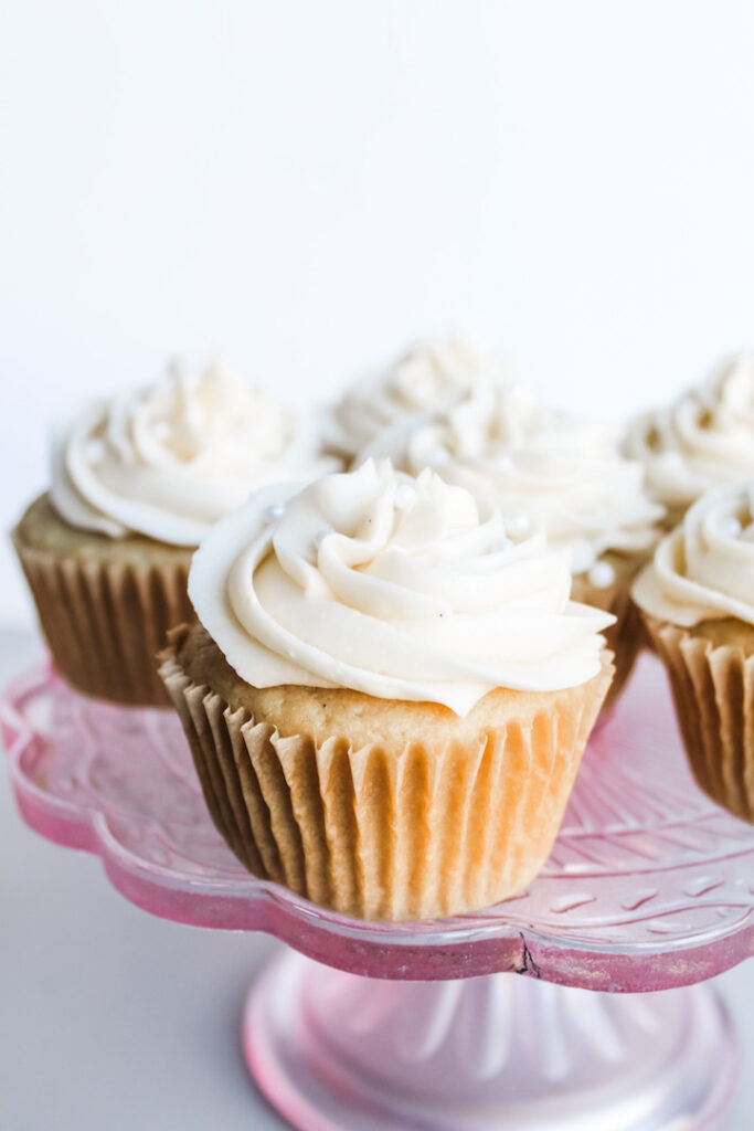 Vegan Vanilla Cupcakes 