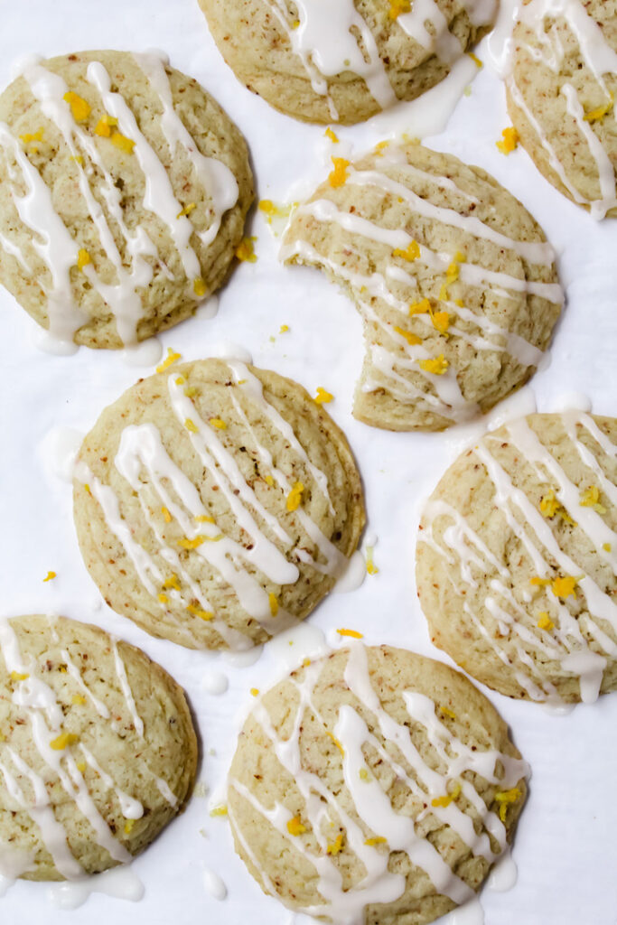 The Best Soft Vegan Lemon Cookies