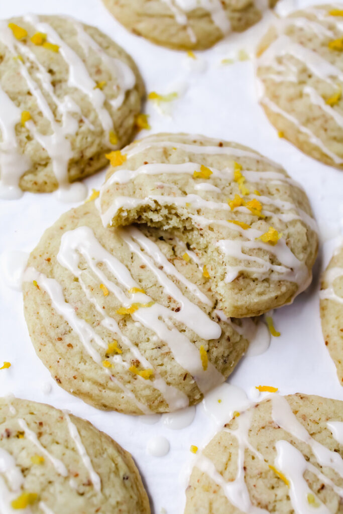 The Best Soft Vegan Lemon Cookies